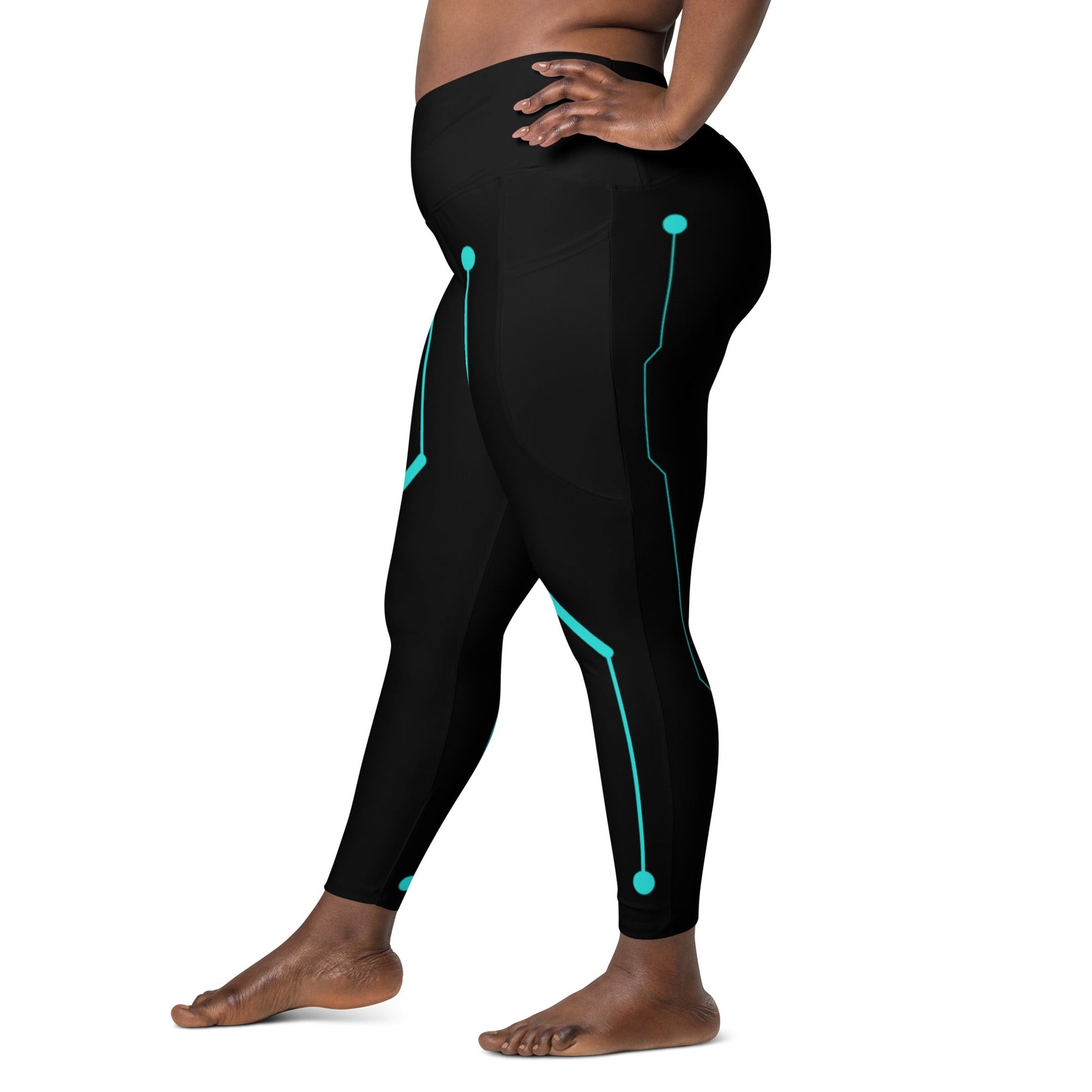 The User Crossover leggings with pockets 100 years of wondercomfortable disney clothingAdult LeggingsLittle Lady Shay Boutique