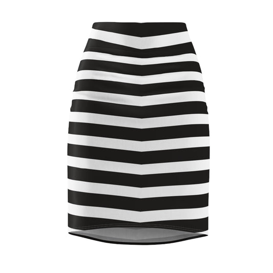 The Vintage Doll Women's Pencil Skirt - Cosplay, Costume Style All Over PrintAOPSkater SkirtWrong Lever Clothing