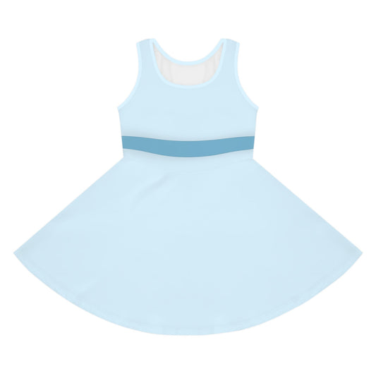 The Wendy Darling Girls' Sleeveless Sundress All Over PrintAOPAll Over PrintsWrong Lever Clothing