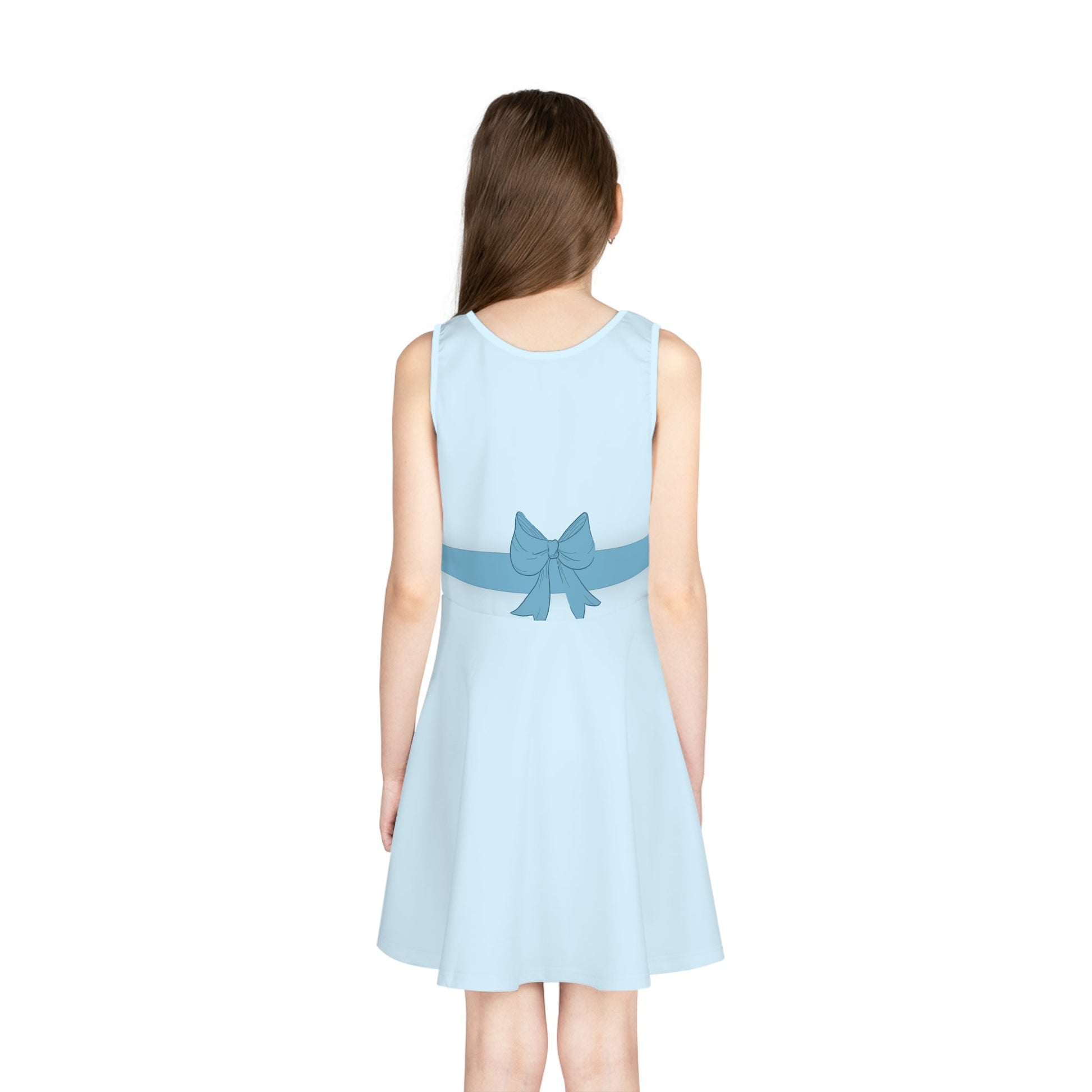 The Wendy Darling Girls' Sleeveless Sundress All Over PrintAOPAll Over PrintsWrong Lever Clothing