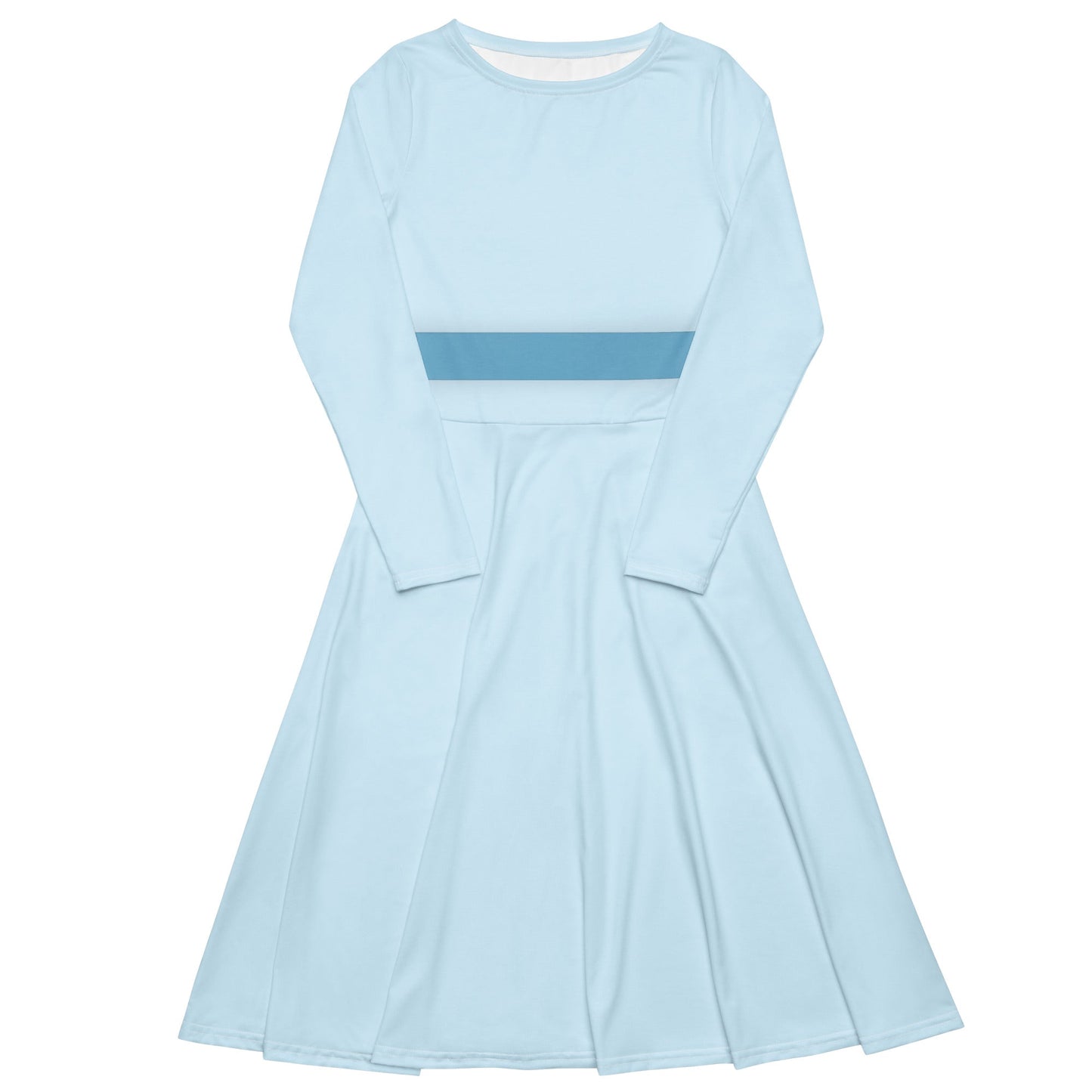 The Wendy Darling long sleeve midi dress adult wendy dressAll Over PrintSkater DressWrong Lever Clothing