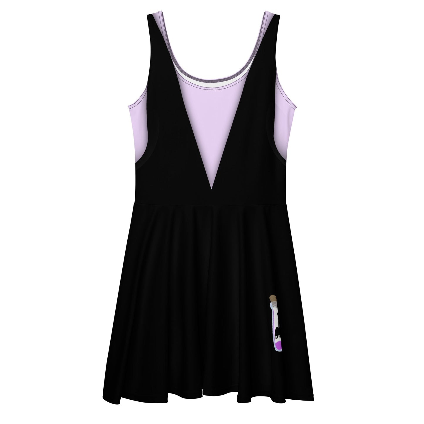 The Yzma Evil Villain Skater Dress- Running Costume, Cosplay, Bounding Style cosplaydisney adultSkater DressLittle Lady Shay Boutique