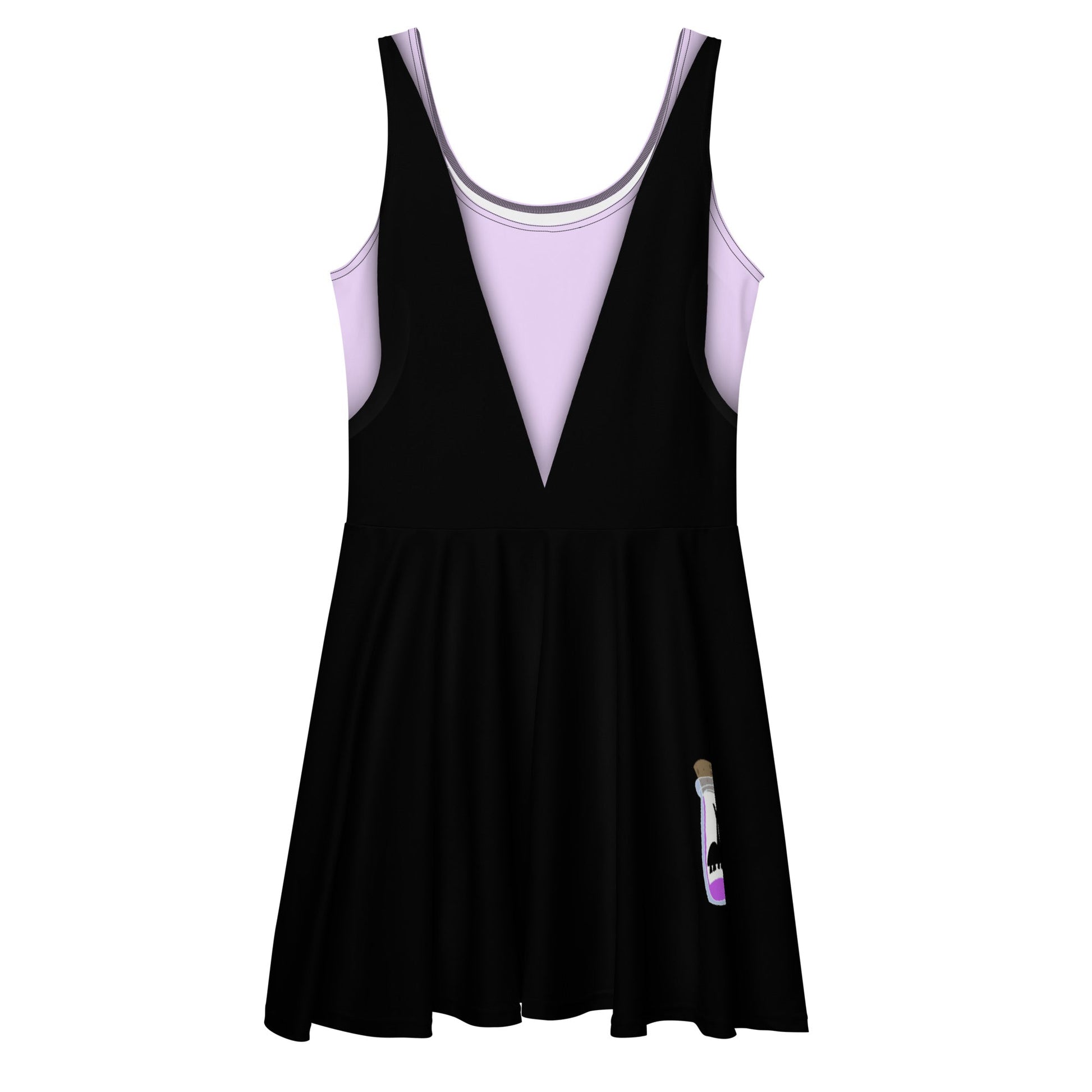 The Yzma Evil Villain Skater Dress- Running Costume, Cosplay, Bounding Style cosplaydisney adultSkater DressLittle Lady Shay Boutique