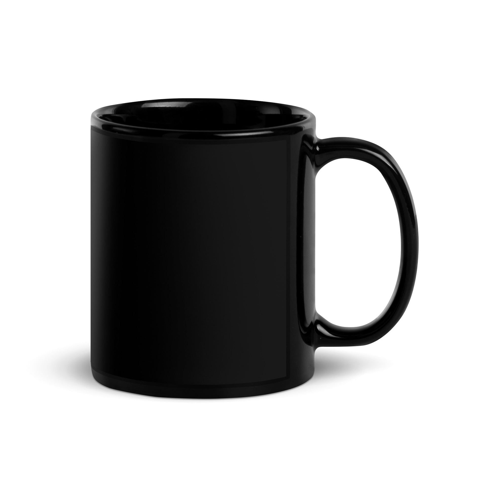 Thumbs up Black Glossy Mug christmas giftcoffee mugLittle Lady Shay Boutique