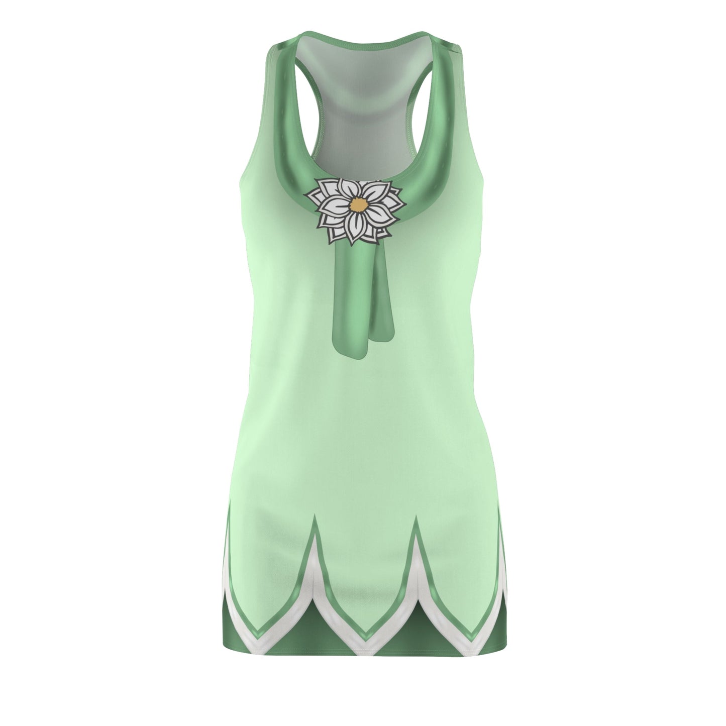 Tiana's Place Women's Racerback Dress adult disney princessadult tiana costumeSkater DressLittle Lady Shay Boutique