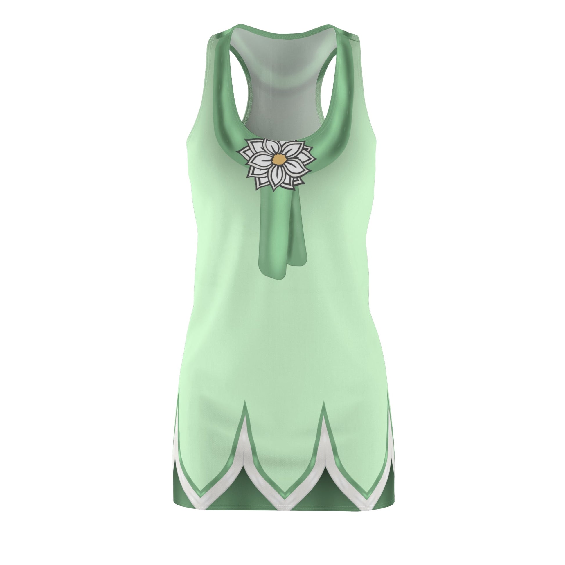 Tiana's Place Women's Racerback Dress adult disney princessadult tiana costumeSkater DressLittle Lady Shay Boutique