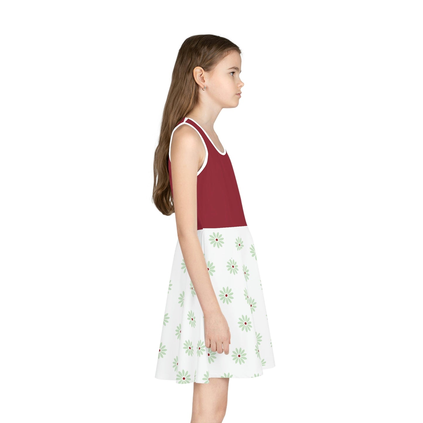 Tightrope Walker Girls' Sleeveless Sundress (AOP) All Over PrintAOPkids dressLittle Lady Shay Boutique