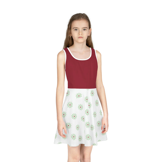 Tightrope Walker Girls' Sleeveless Sundress (AOP) All Over PrintAOPkids dressLittle Lady Shay Boutique