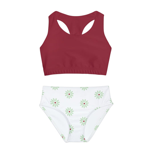 Tightrope Walker Girls Two Piece Swimsuit All Over PrintAOPAll Over PrintsWrong Lever Clothing