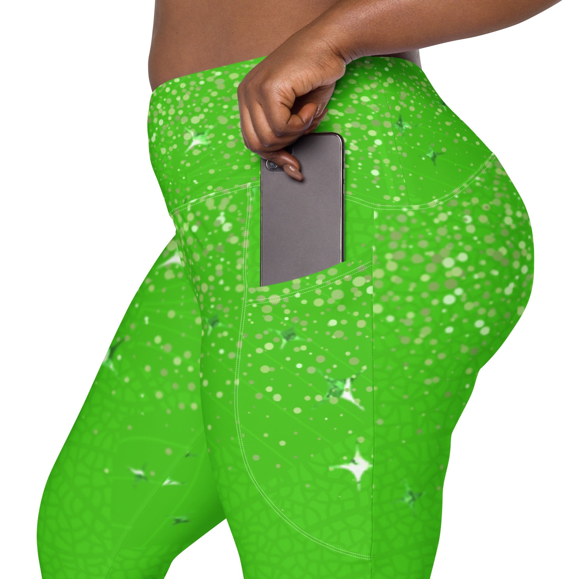 Tinker Fairy Leggings with pockets adult leggingsadult tinkerbellAdult LeggingsLittle Lady Shay Boutique