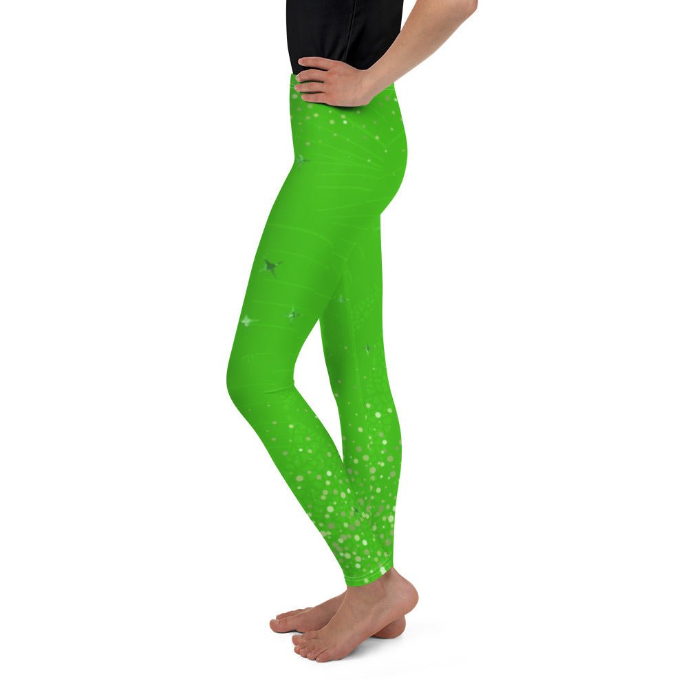 Tinker Fairy Youth Leggings adult tinkerbellcharacter diningKids leggingsWrong Lever Clothing