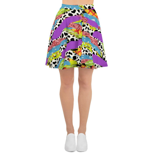 Toy Friends Skater Skirt happiness is addictiveLittle Lady Shay Boutique