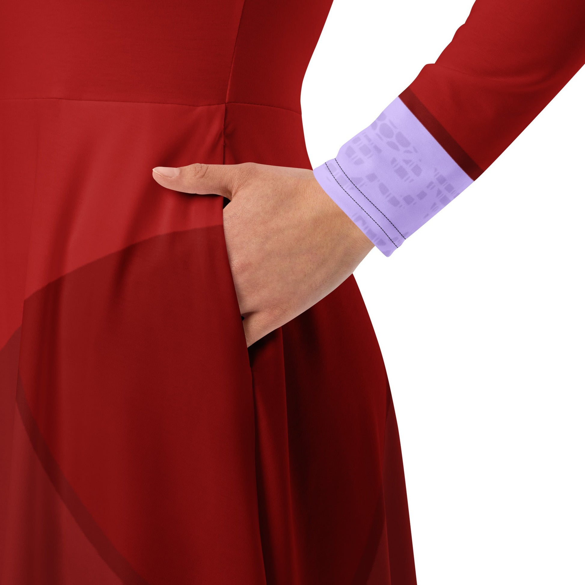 Tremaine Villain long sleeve midi dress cinderellacinderella villainLittle Lady Shay Boutique
