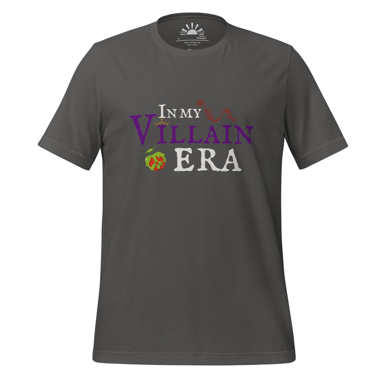 Villain Era Unisex t-shirt casual disney topdisney adultAdult T-ShirtWrong Lever Clothing