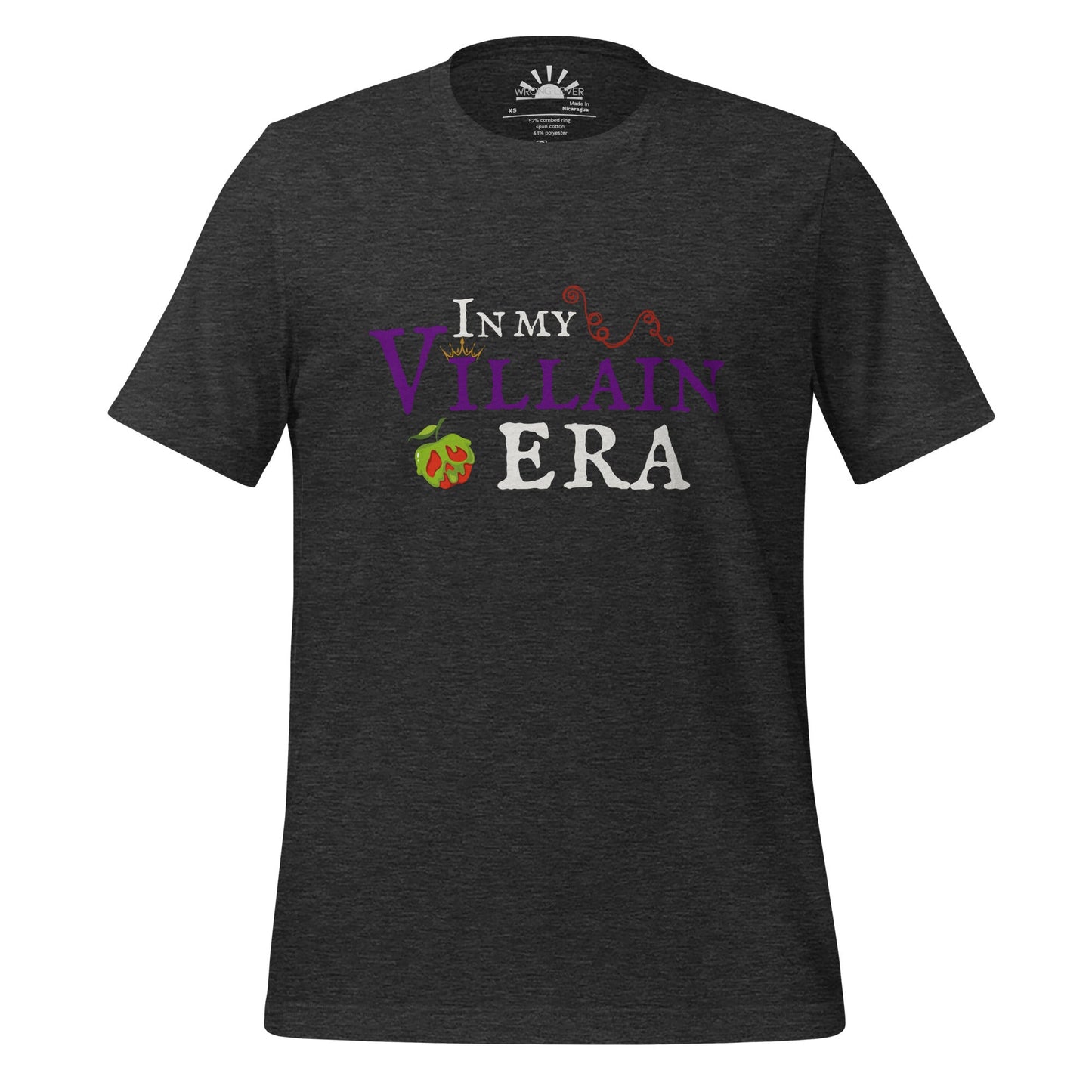 Villain Era Unisex t-shirt casual disney topdisney adultAdult T-ShirtWrong Lever Clothing
