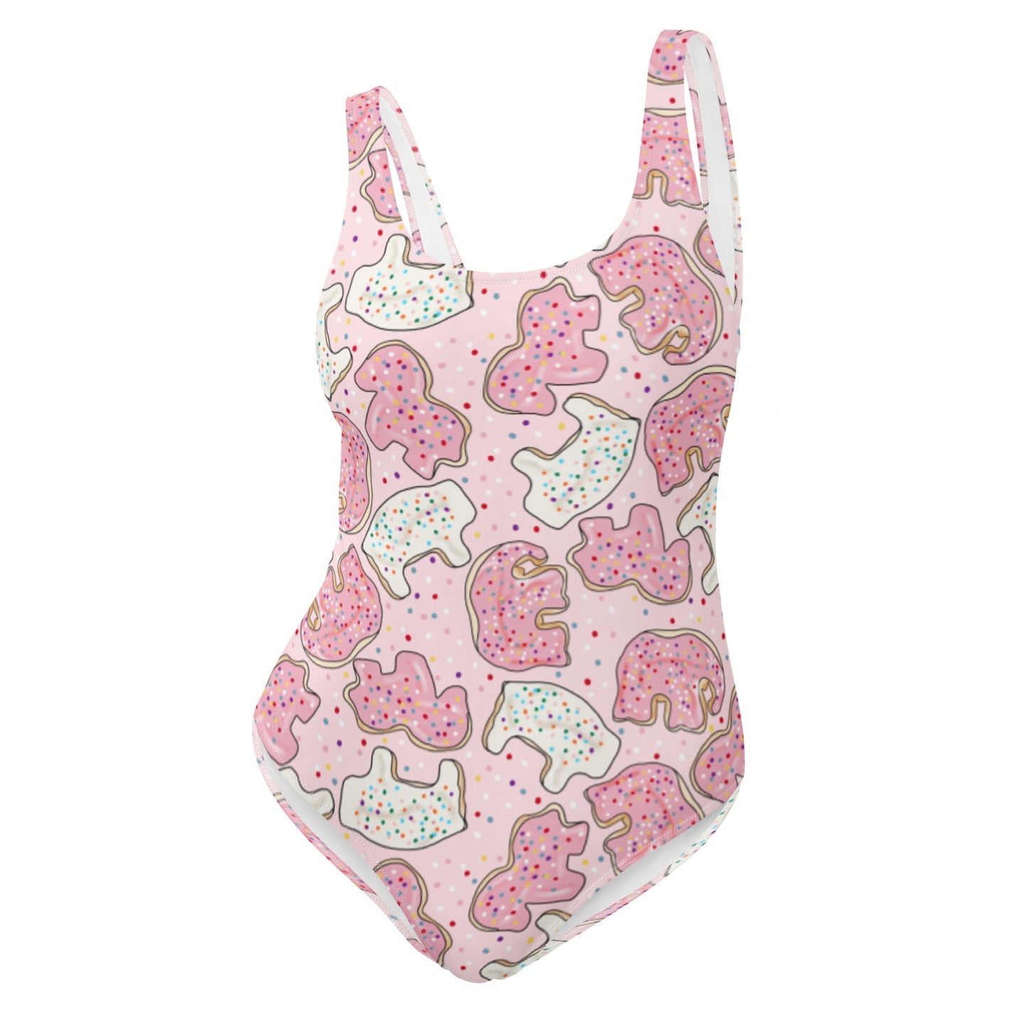 Vintage Cookies One-Piece Swimsuit happiness is addictiveLittle Lady Shay Boutique