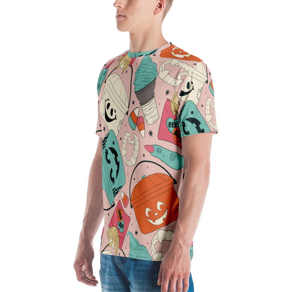 Vintage Halloween Buckets Unisex t-shirt- Pink activeweardisney boundingLittle Lady Shay Boutique