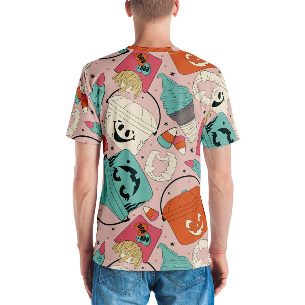 Vintage Halloween Buckets Unisex t-shirt- Pink activeweardisney boundingLittle Lady Shay Boutique