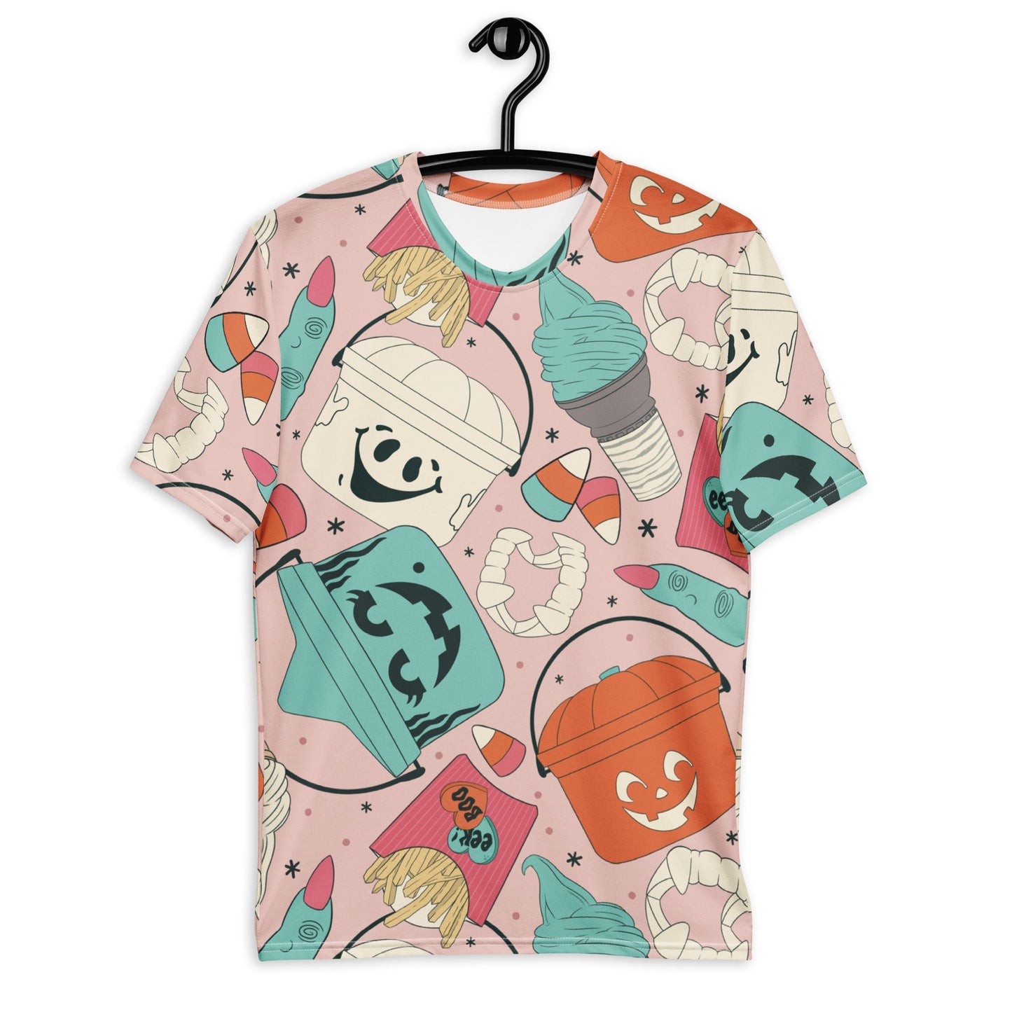 Vintage Halloween Buckets Unisex t-shirt- Pink activeweardisney boundingLittle Lady Shay Boutique