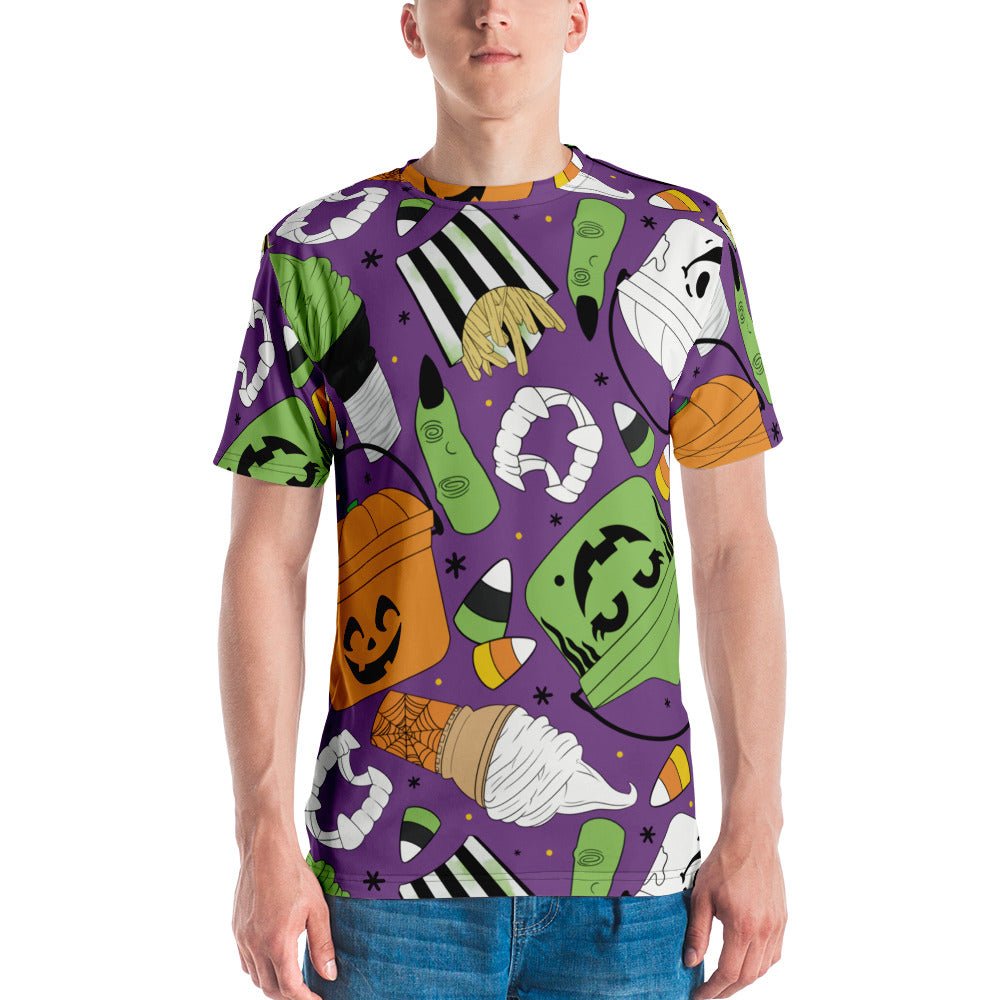 Vintage Halloween Buckets Unisex t-shirt- Purple activeweardisney boundingLittle Lady Shay Boutique