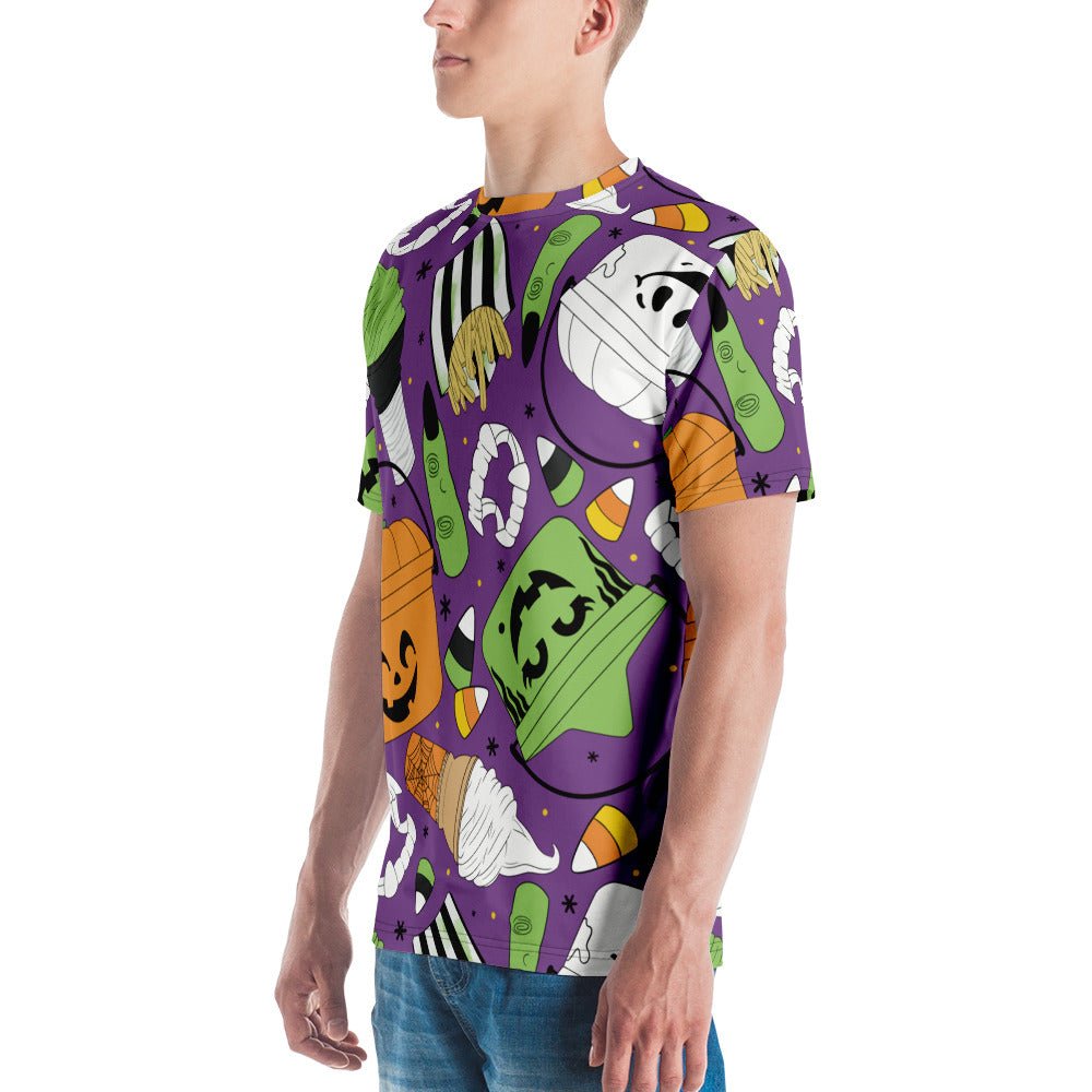 Vintage Halloween Buckets Unisex t-shirt- Purple activeweardisney boundingLittle Lady Shay Boutique