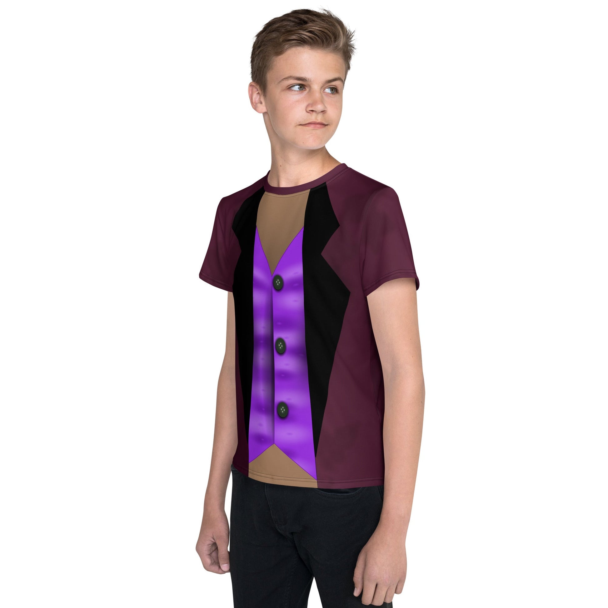 Voodu Doctor Youth crew neck t-shirt bayou topdisney kids halloweenKids T-ShirtWrong Lever Clothing