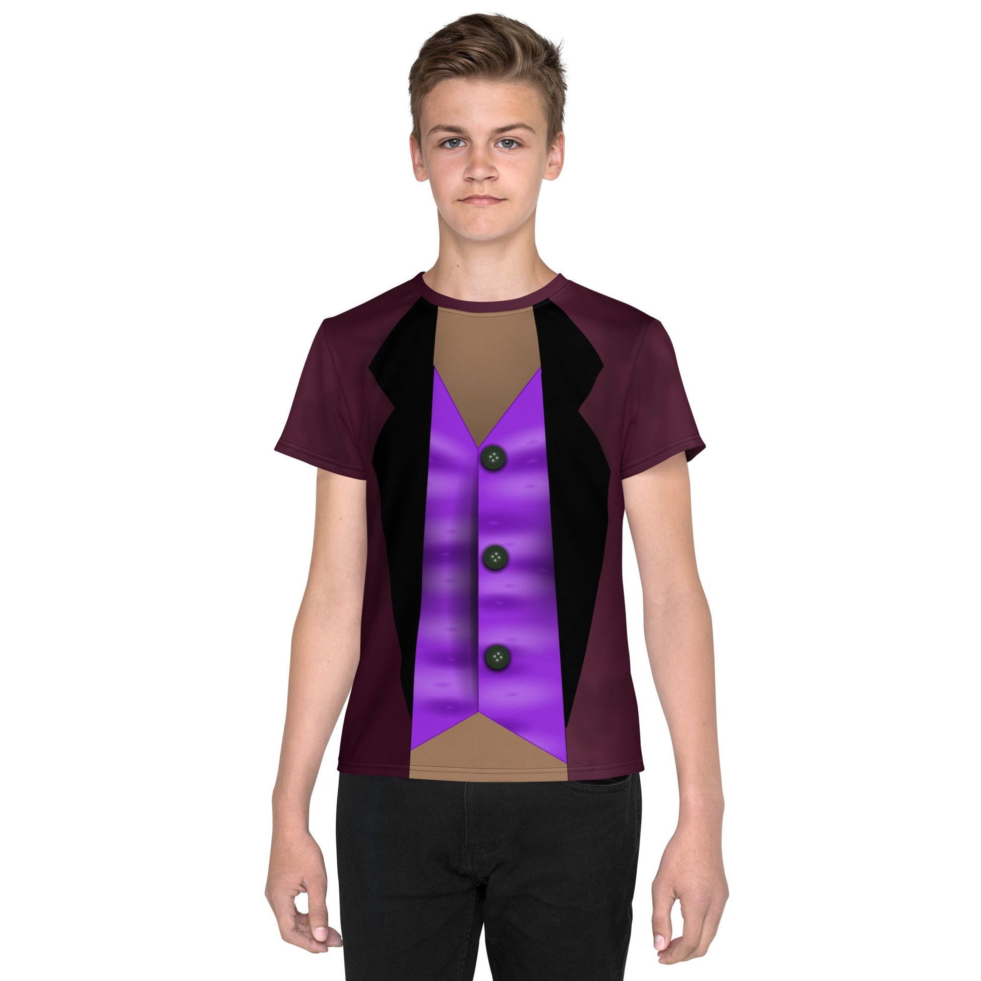 Voodu Doctor Youth crew neck t-shirt bayou topdisney kids halloweenKids T-ShirtWrong Lever Clothing