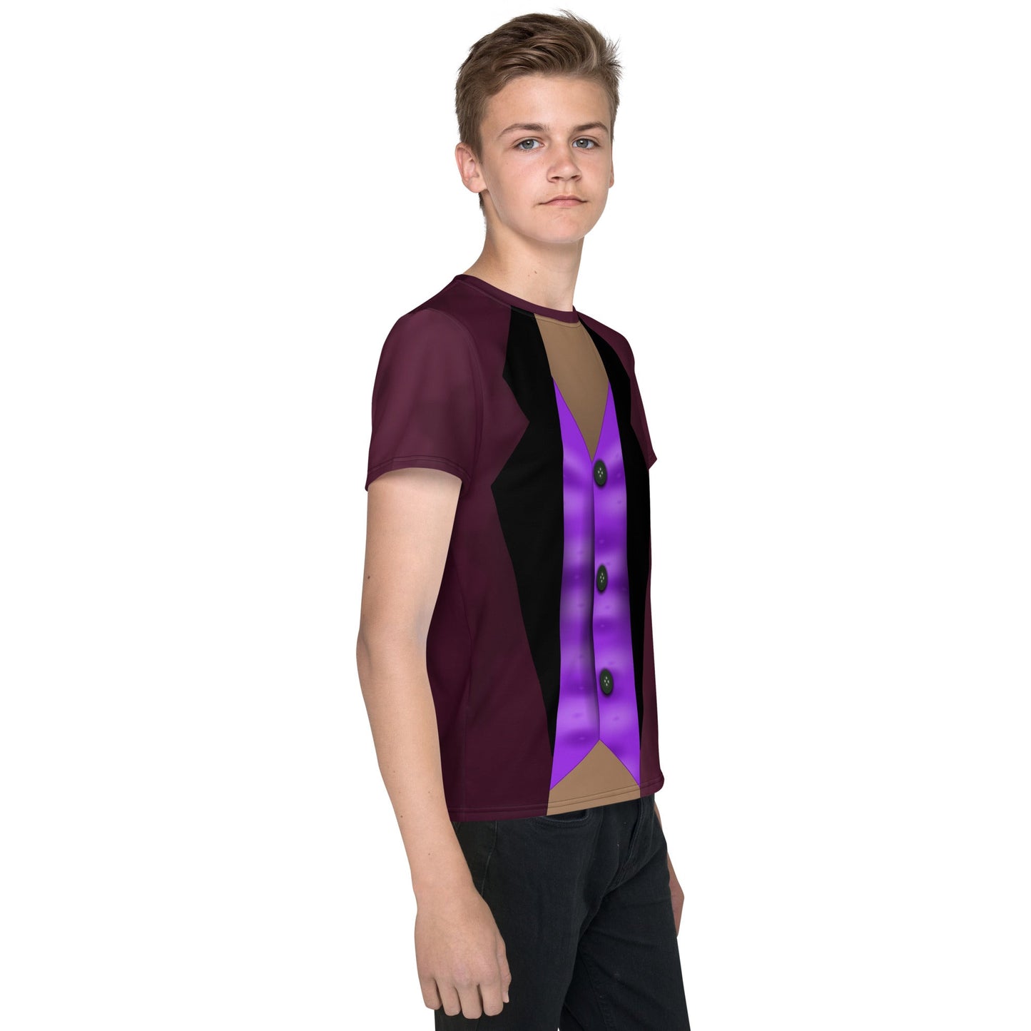 Voodu Doctor Youth crew neck t-shirt bayou topdisney kids halloweenKids T-ShirtWrong Lever Clothing