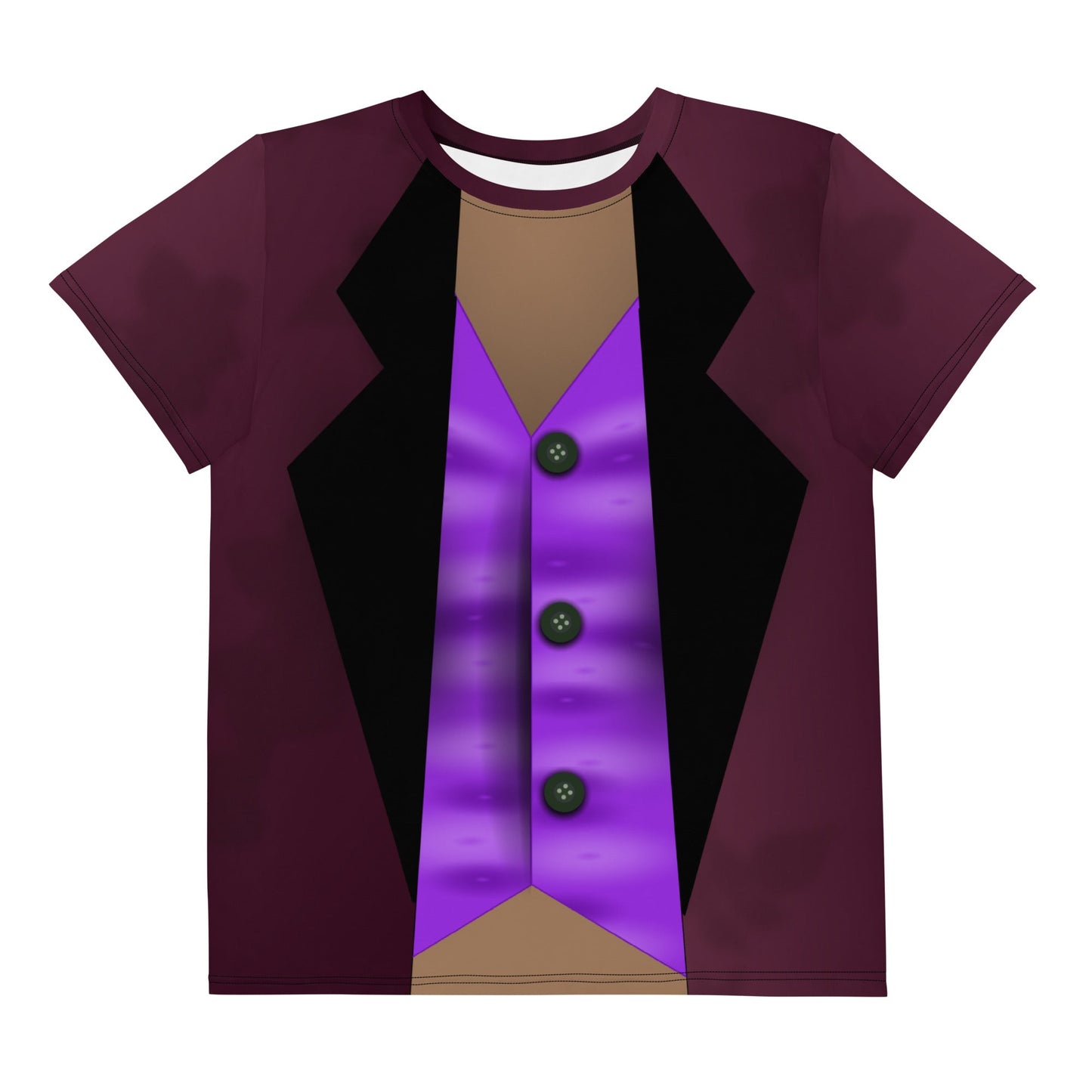 Voodu Doctor Youth crew neck t-shirt bayou topdisney kids halloweenKids T-ShirtWrong Lever Clothing