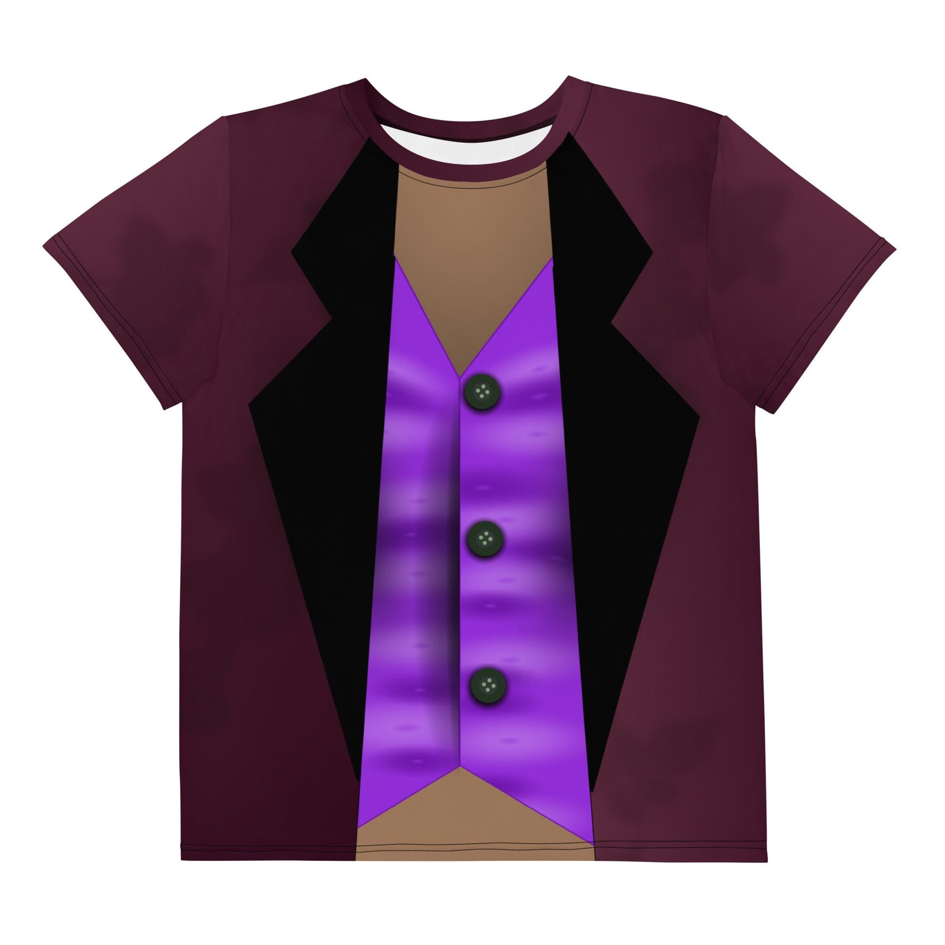 Voodu Doctor Youth crew neck t-shirt bayou topdisney kids halloweenKids T-ShirtWrong Lever Clothing