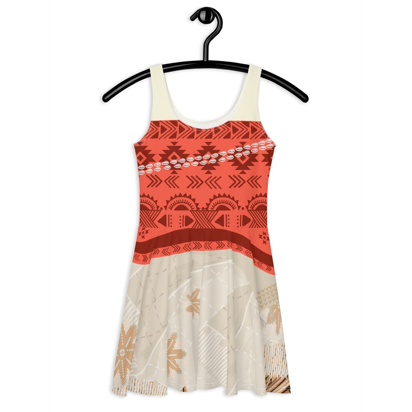 Where the Ocean meets the Sea Skater Dress adult moana dresscostumeWrong Lever Clothing