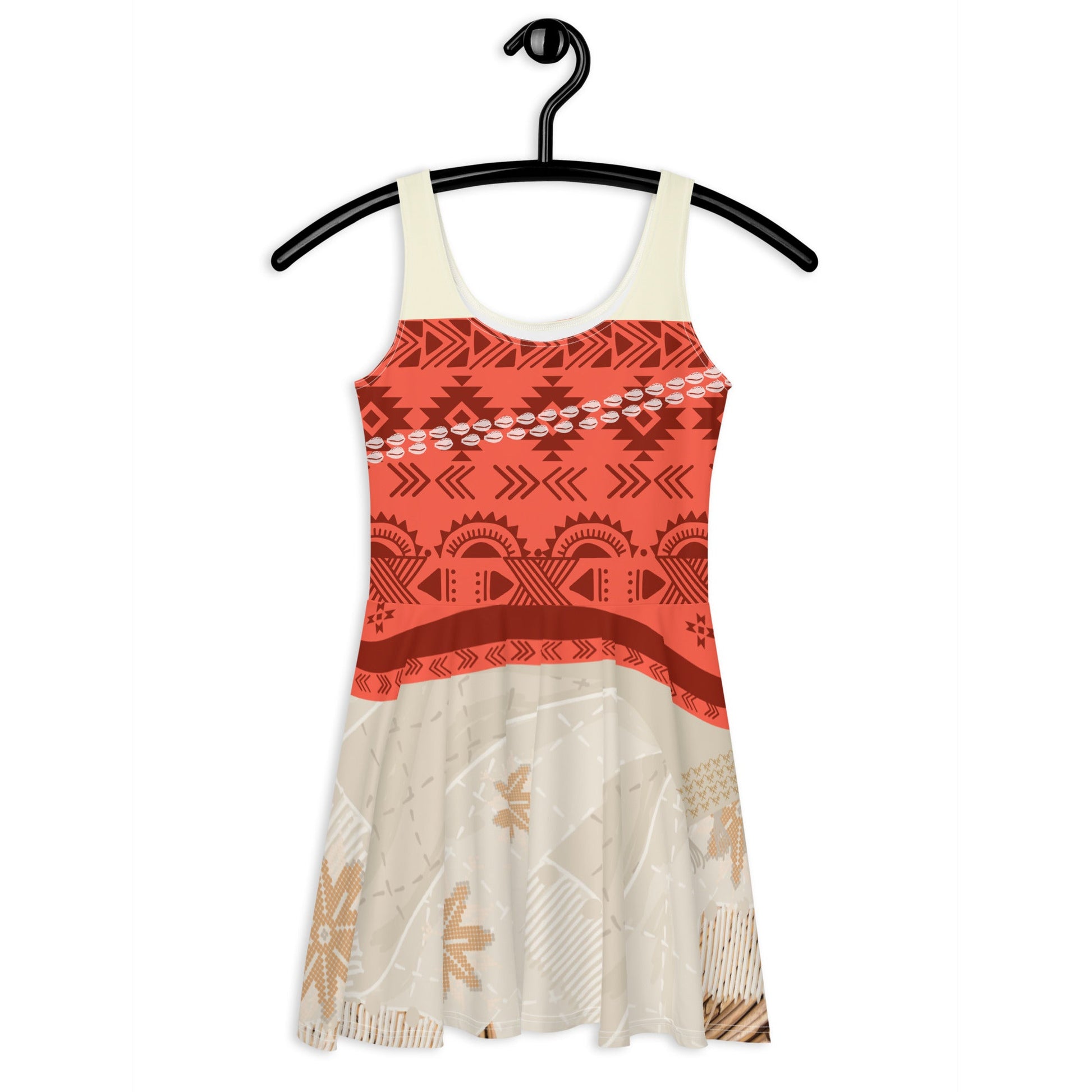 Where the Ocean meets the Sea Skater Dress adult moana dresscostumeWrong Lever Clothing
