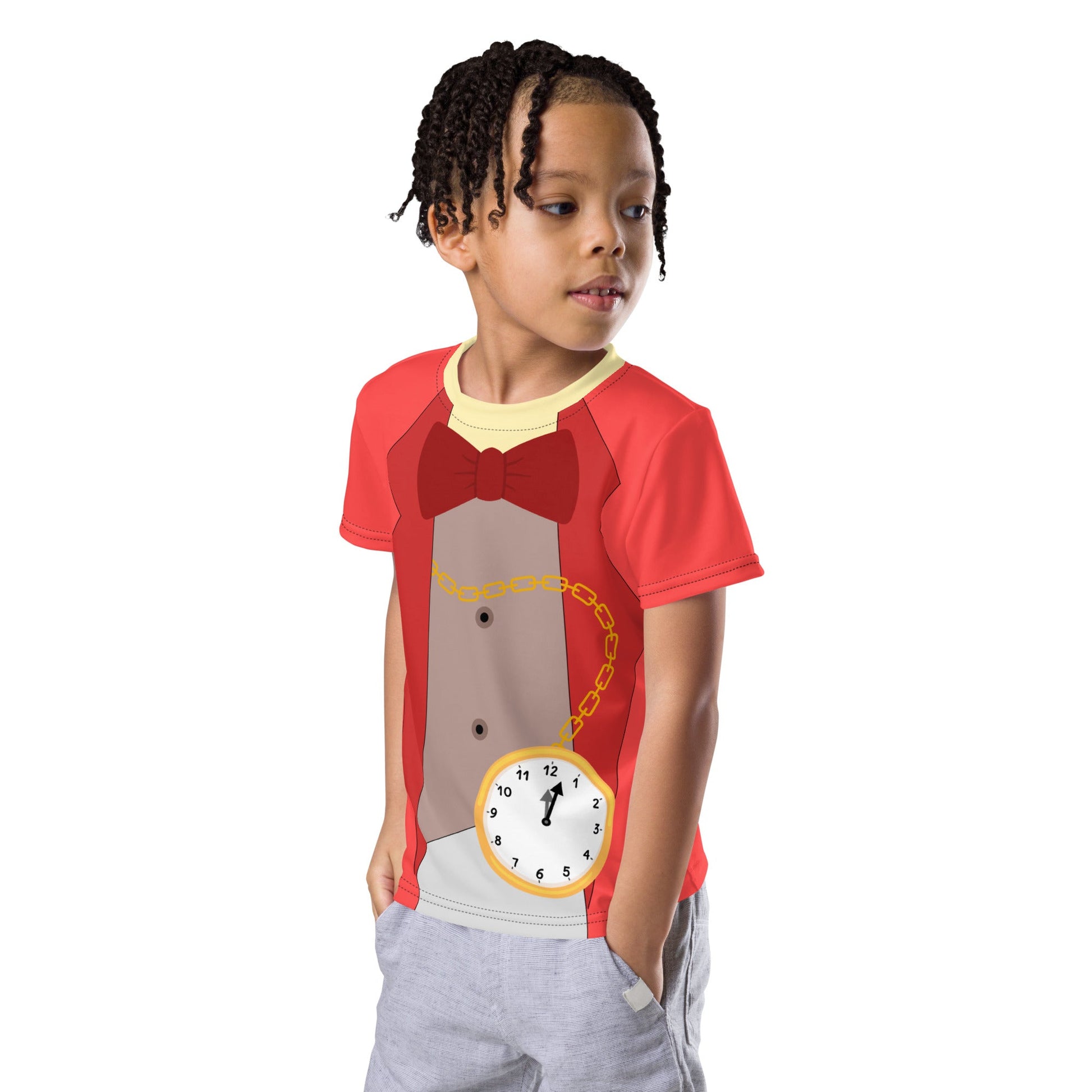 White Rabbit Wonderland Kids crew neck t-shirt active wearaliceLittle Lady Shay Boutique
