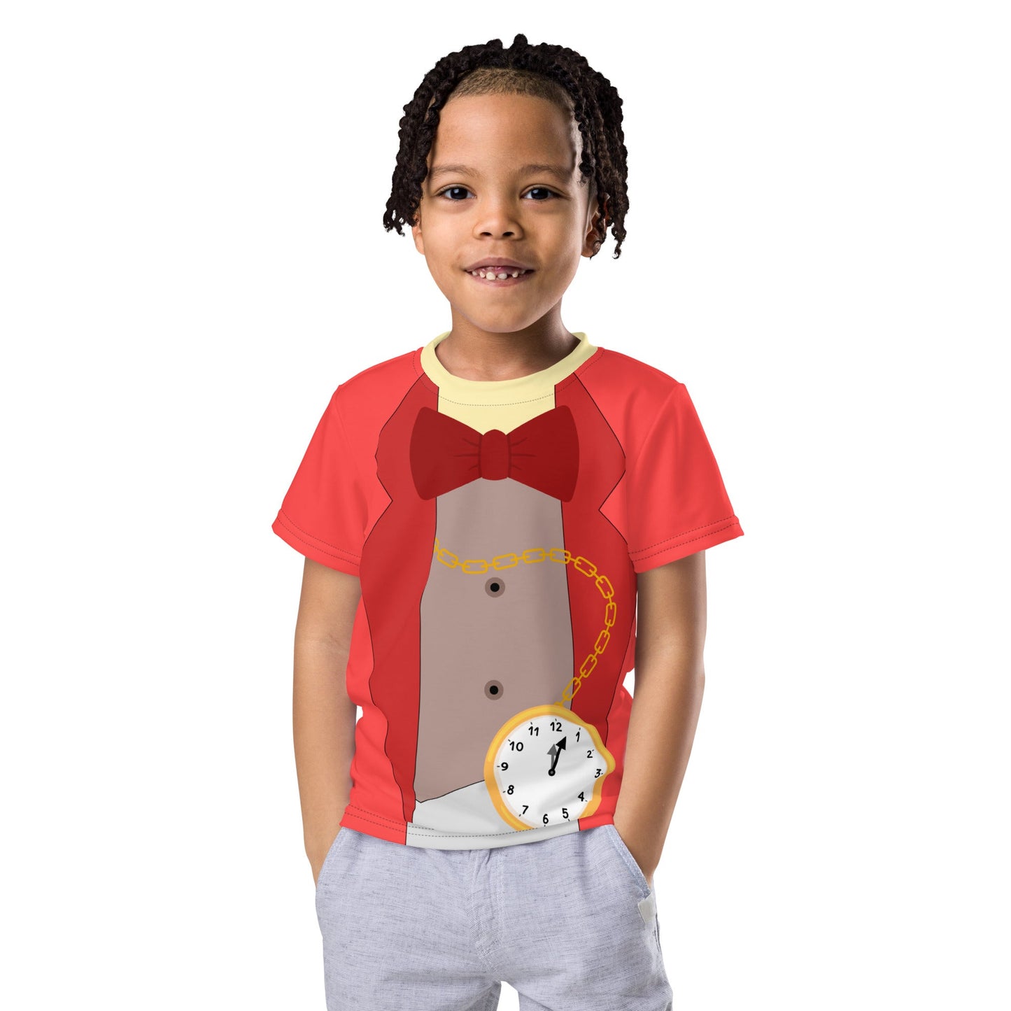 White Rabbit Wonderland Kids crew neck t-shirt active wearaliceLittle Lady Shay Boutique