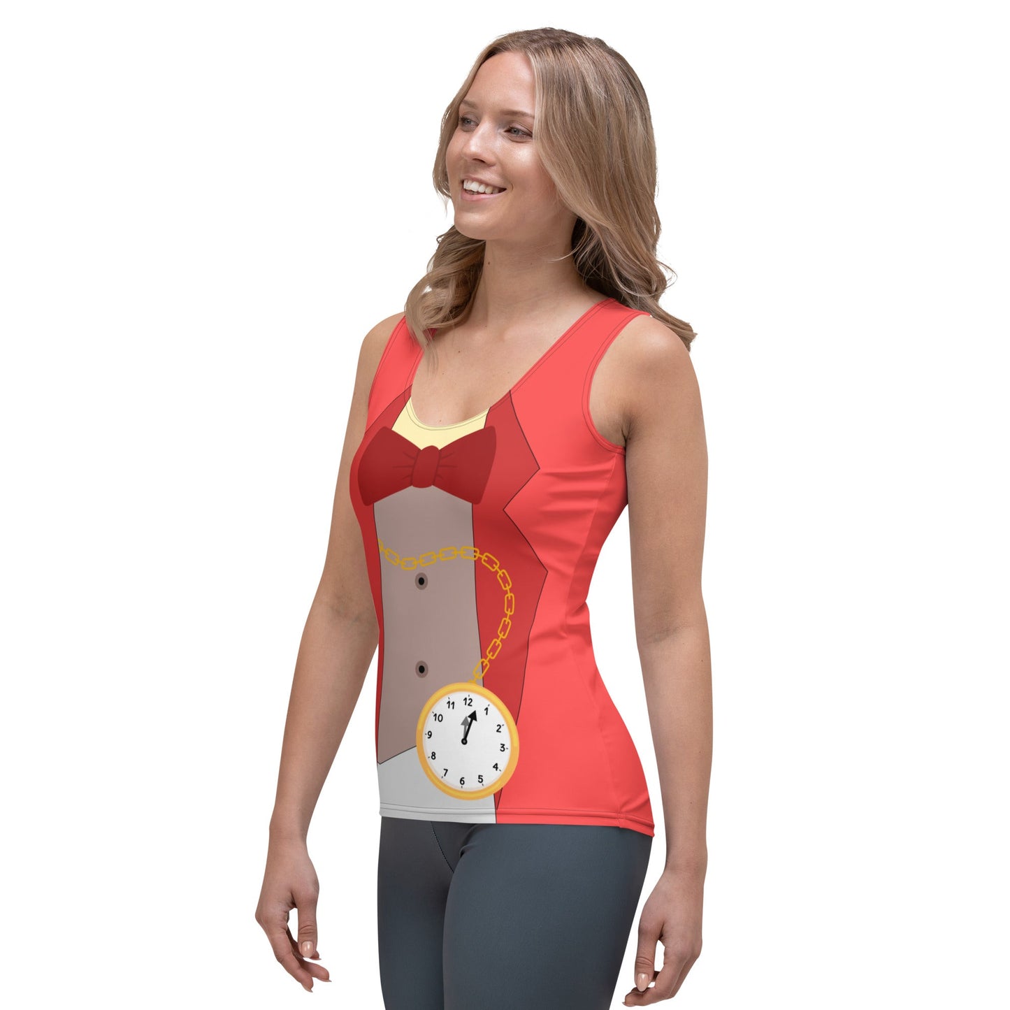 White Rabbit Wonderland Tank Top active wearaliceAdult T-ShirtLittle Lady Shay Boutique