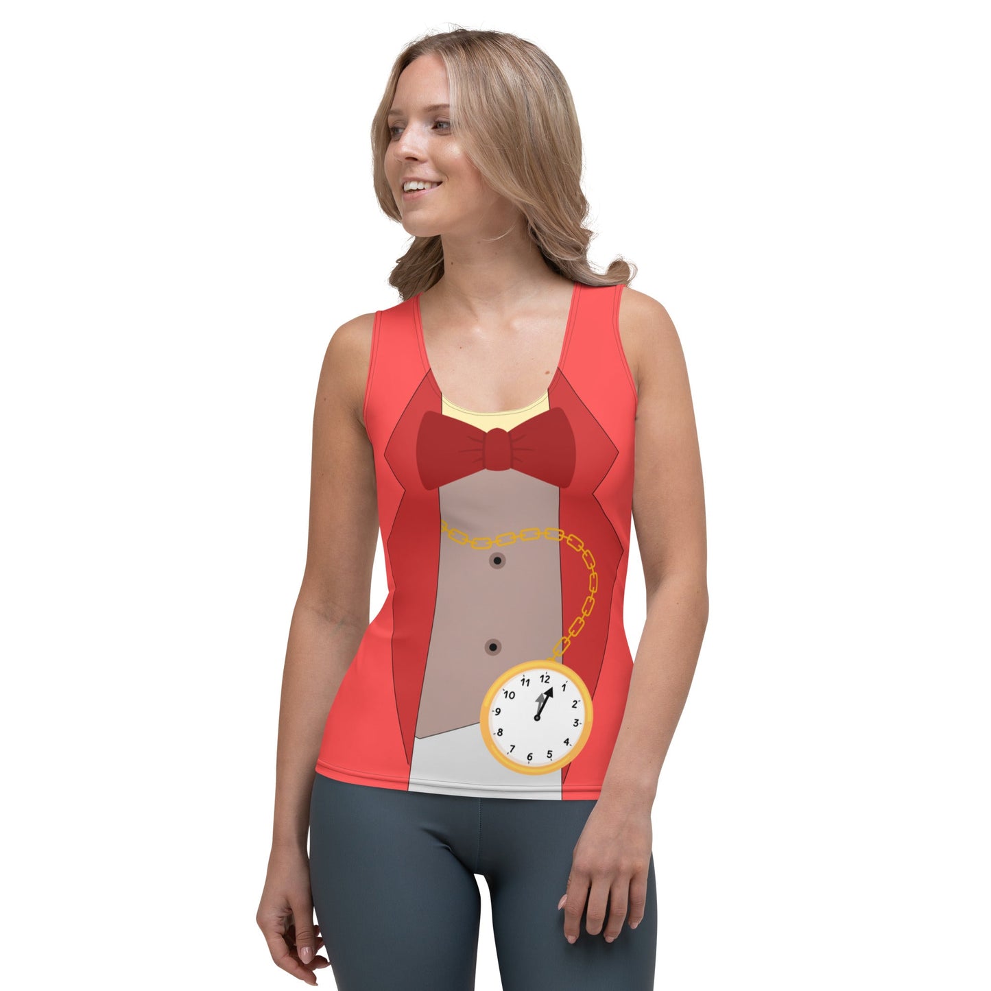 White Rabbit Wonderland Tank Top active wearaliceAdult T-ShirtLittle Lady Shay Boutique