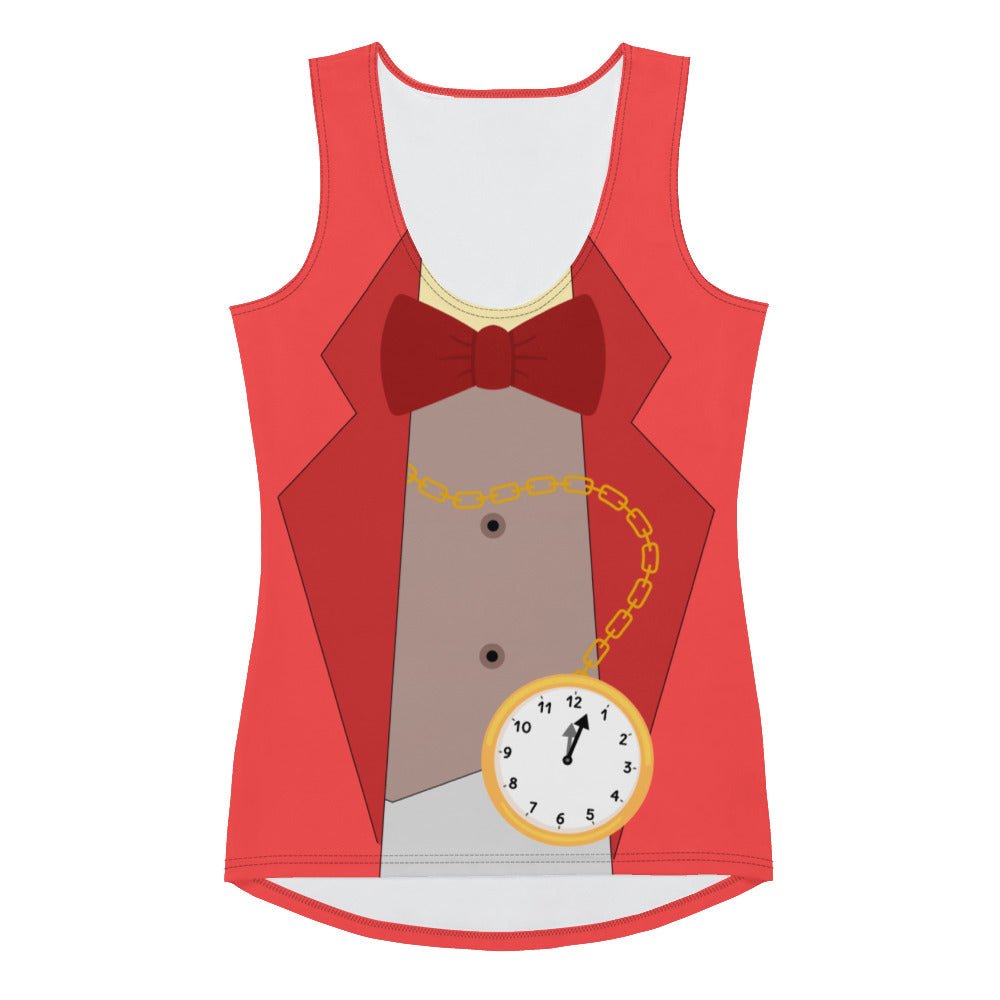 White Rabbit Wonderland Tank Top active wearaliceAdult T-ShirtLittle Lady Shay Boutique