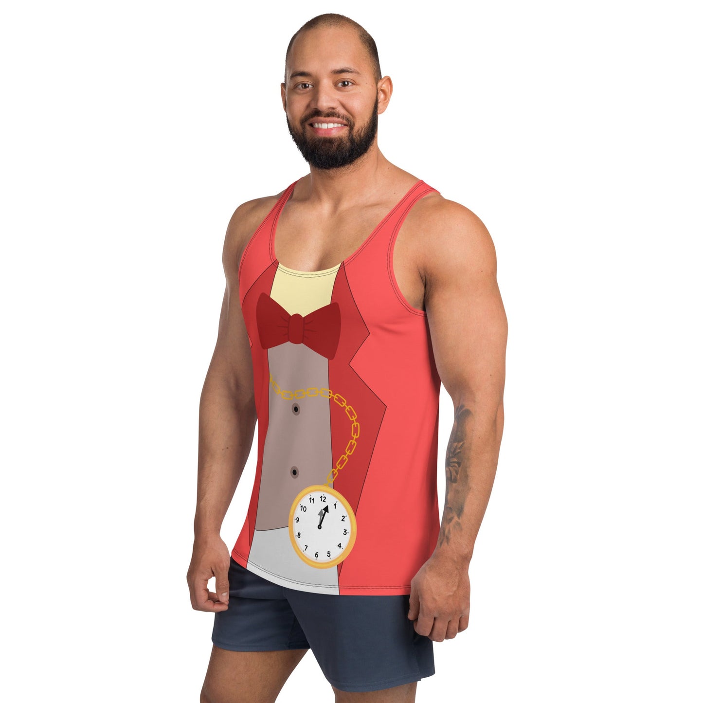 White Rabbit Wonderland Unisex Tank Top active wearaliceAdult T-ShirtLittle Lady Shay Boutique