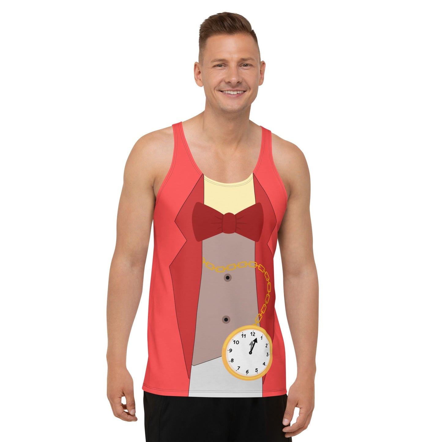 White Rabbit Wonderland Unisex Tank Top active wearaliceAdult T-ShirtLittle Lady Shay Boutique