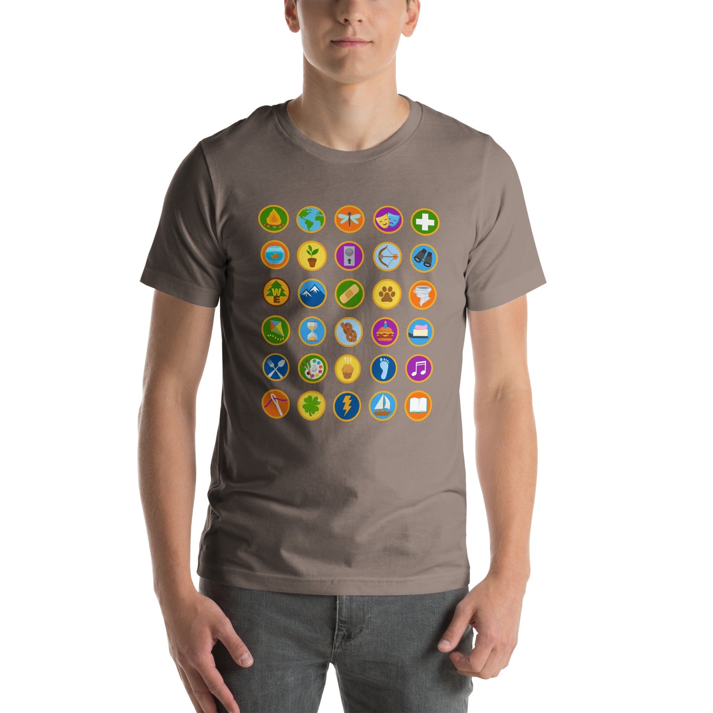Wilderness Badge Unisex t-shirt badge topboy scout topAdult T-ShirtLittle Lady Shay Boutique