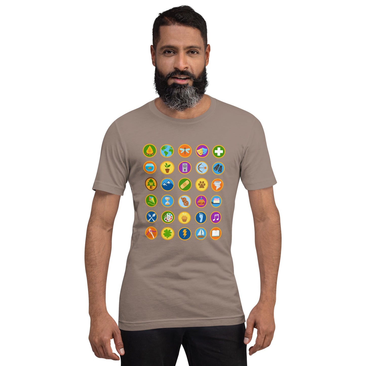 Wilderness Badge Unisex t-shirt badge topboy scout topAdult T-ShirtLittle Lady Shay Boutique