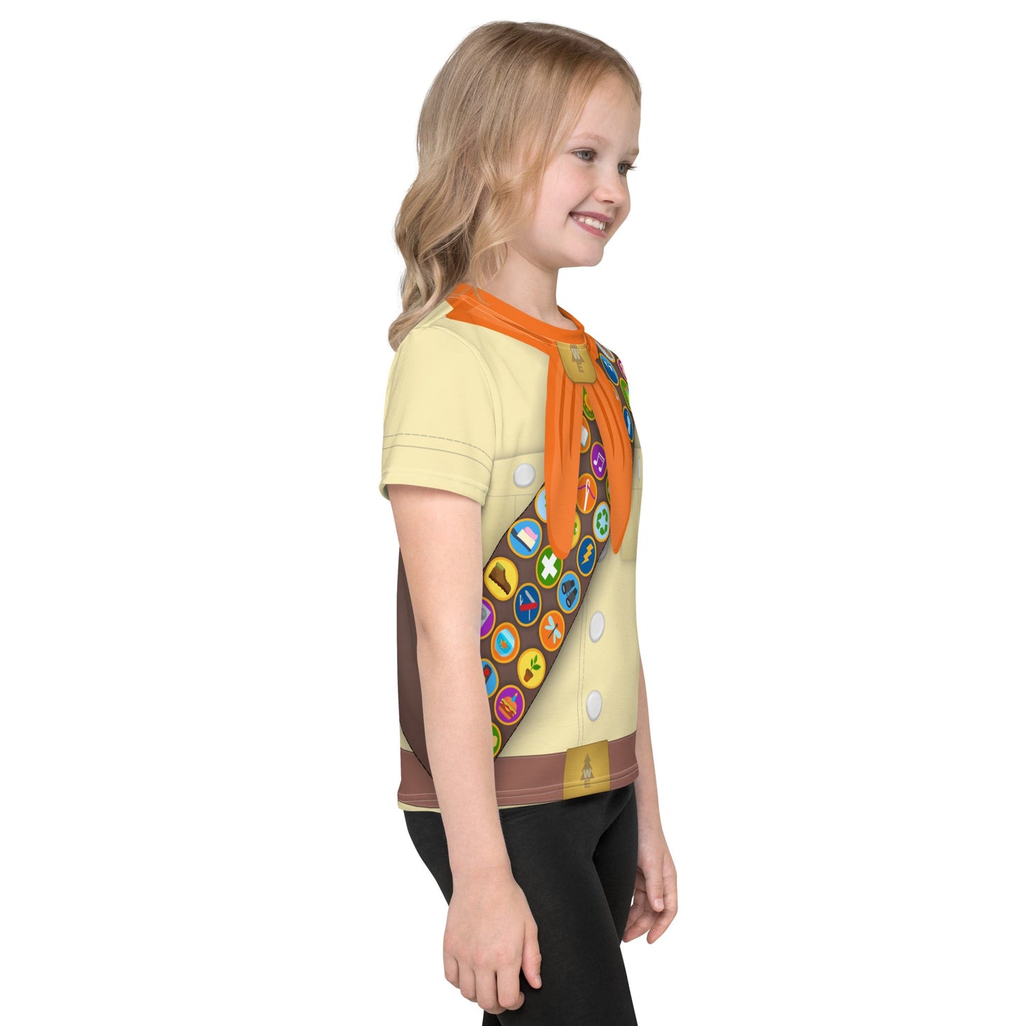 Wilderness Scout Kids crew neck t-shirt animal kingdomdisney kidsKids T-ShirtWrong Lever Clothing