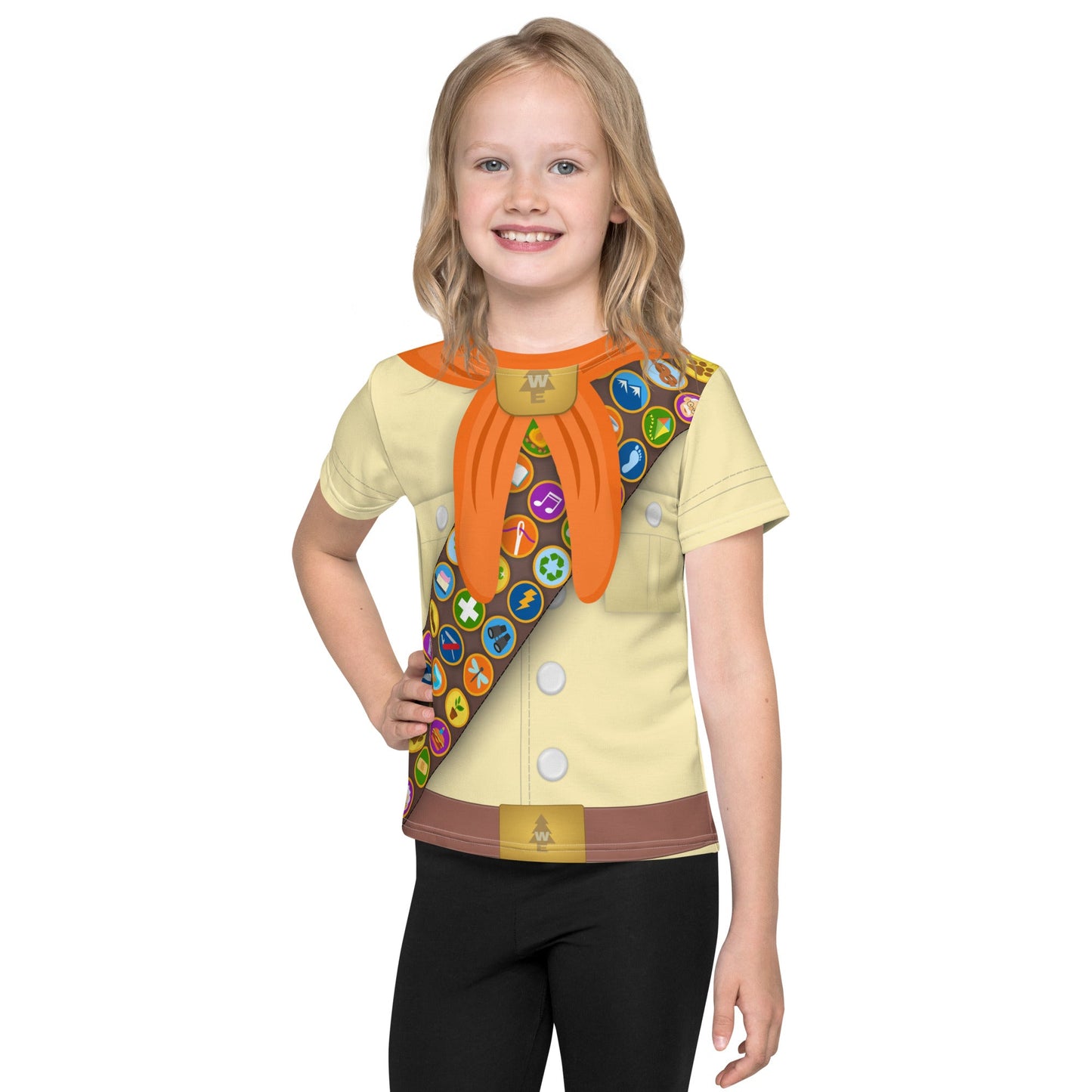 Wilderness Scout Kids crew neck t-shirt animal kingdomdisney kidsKids T-ShirtWrong Lever Clothing