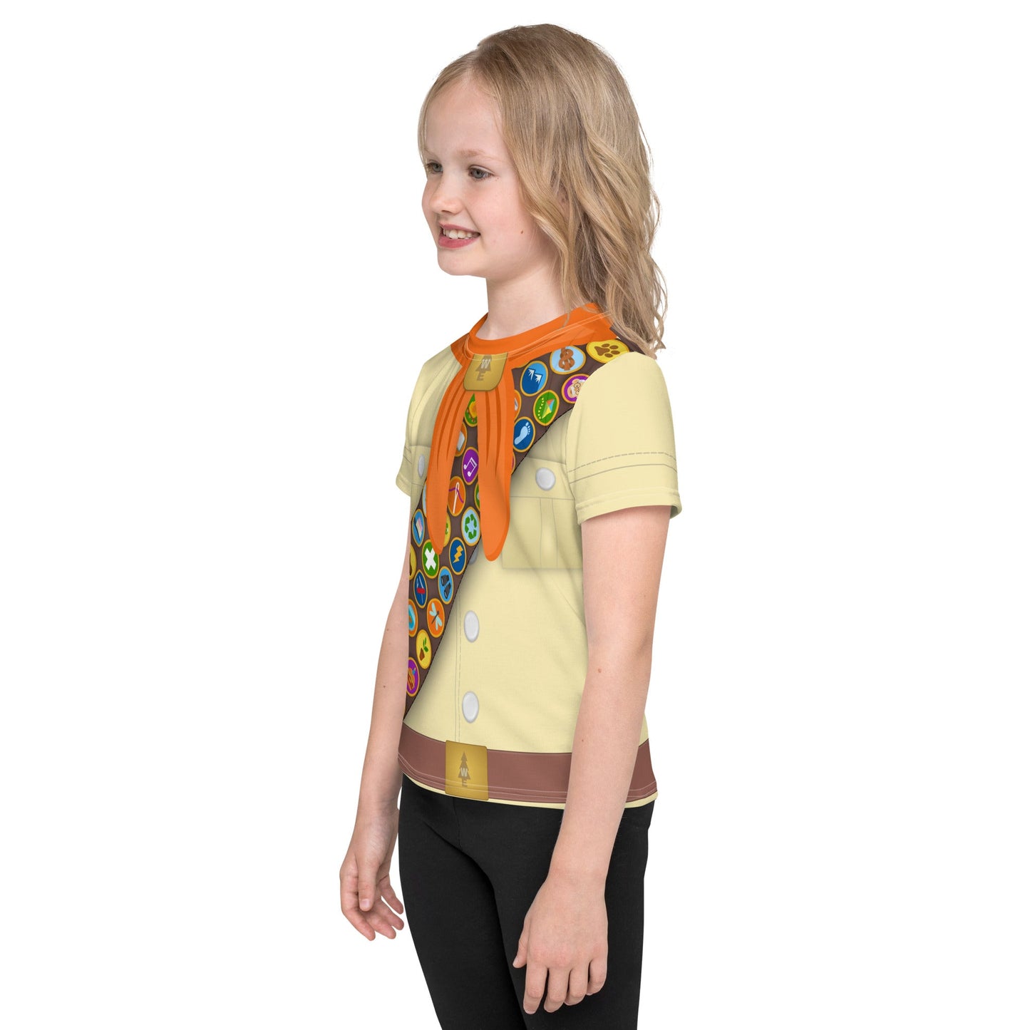 Wilderness Scout Kids crew neck t-shirt animal kingdomdisney kidsKids T-ShirtWrong Lever Clothing