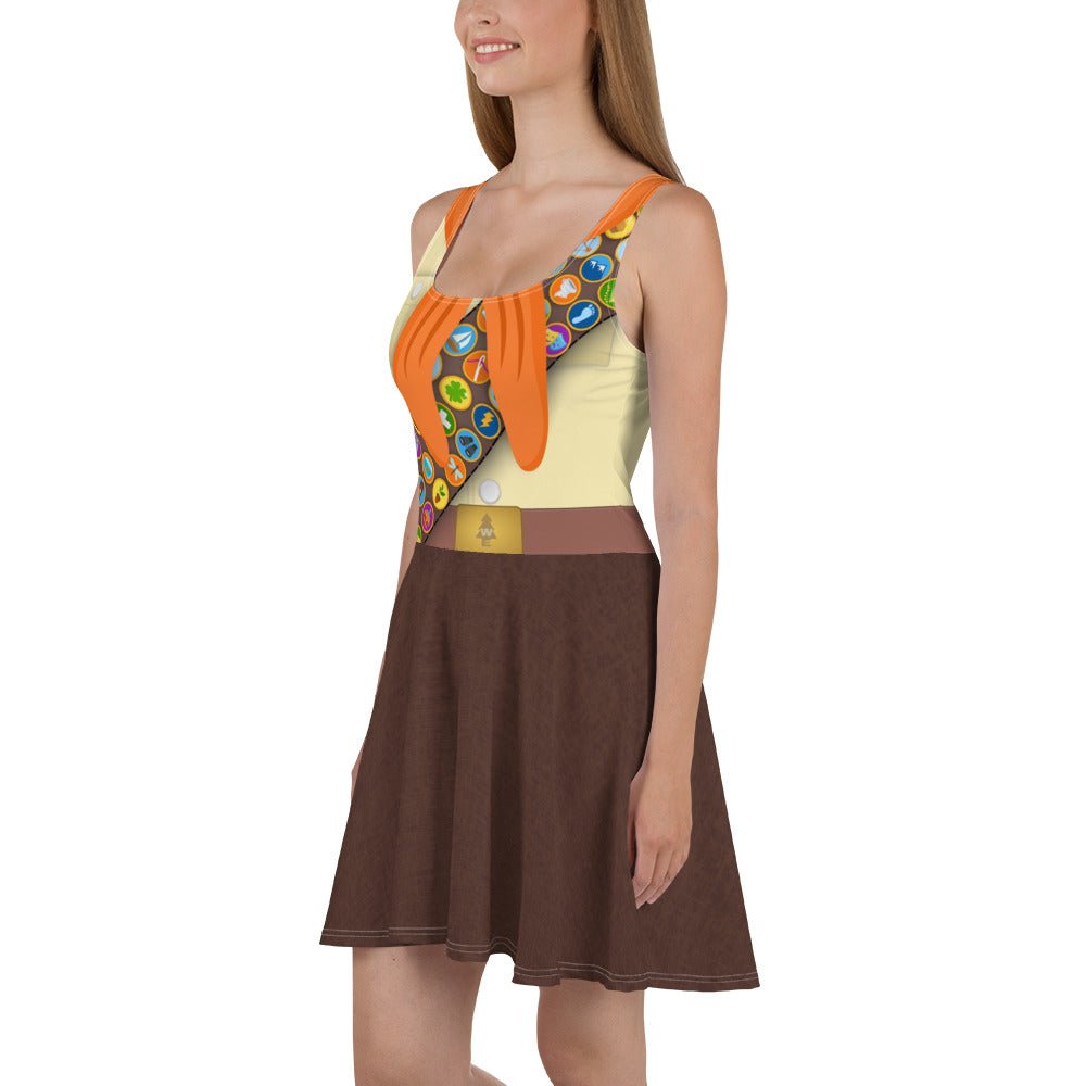 Wilderness Scout Skater Dress adult costumeanimal kingdomSkater DressWrong Lever Clothing