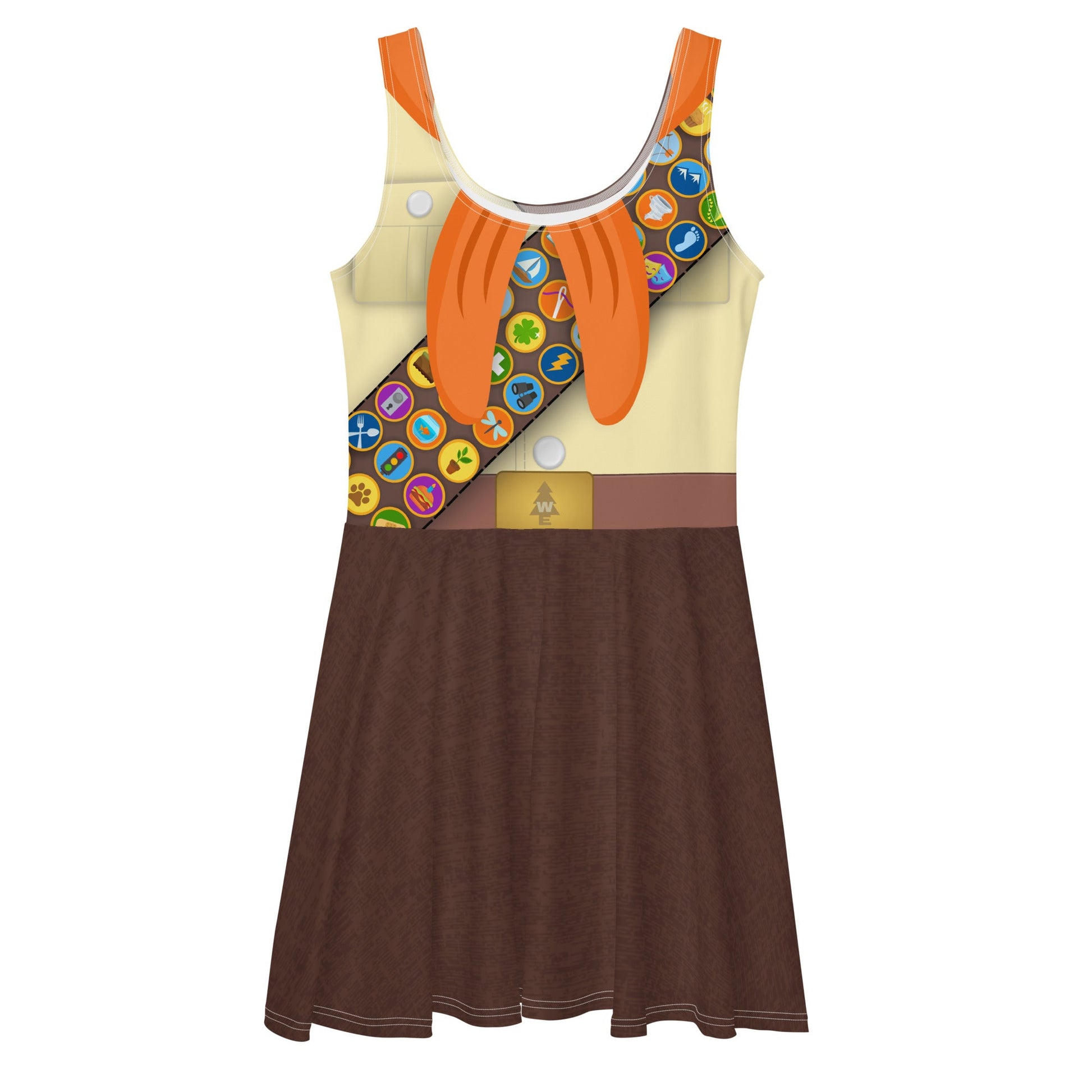 Wilderness Scout Skater Dress adult costumeanimal kingdomSkater DressWrong Lever Clothing