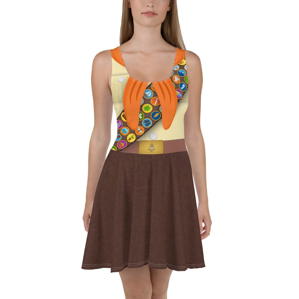 Wilderness Scout Skater Dress adult costumeanimal kingdomSkater DressWrong Lever Clothing