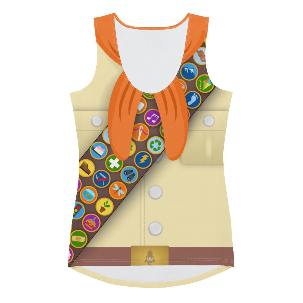 Wilderness Scout Tank Top adult wilderness exploreradult wilderness explorer topAdult T-ShirtWrong Lever Clothing