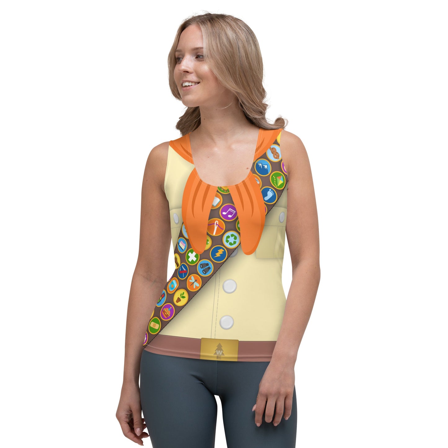 Wilderness Scout Tank Top adult wilderness exploreradult wilderness explorer topAdult T-ShirtWrong Lever Clothing