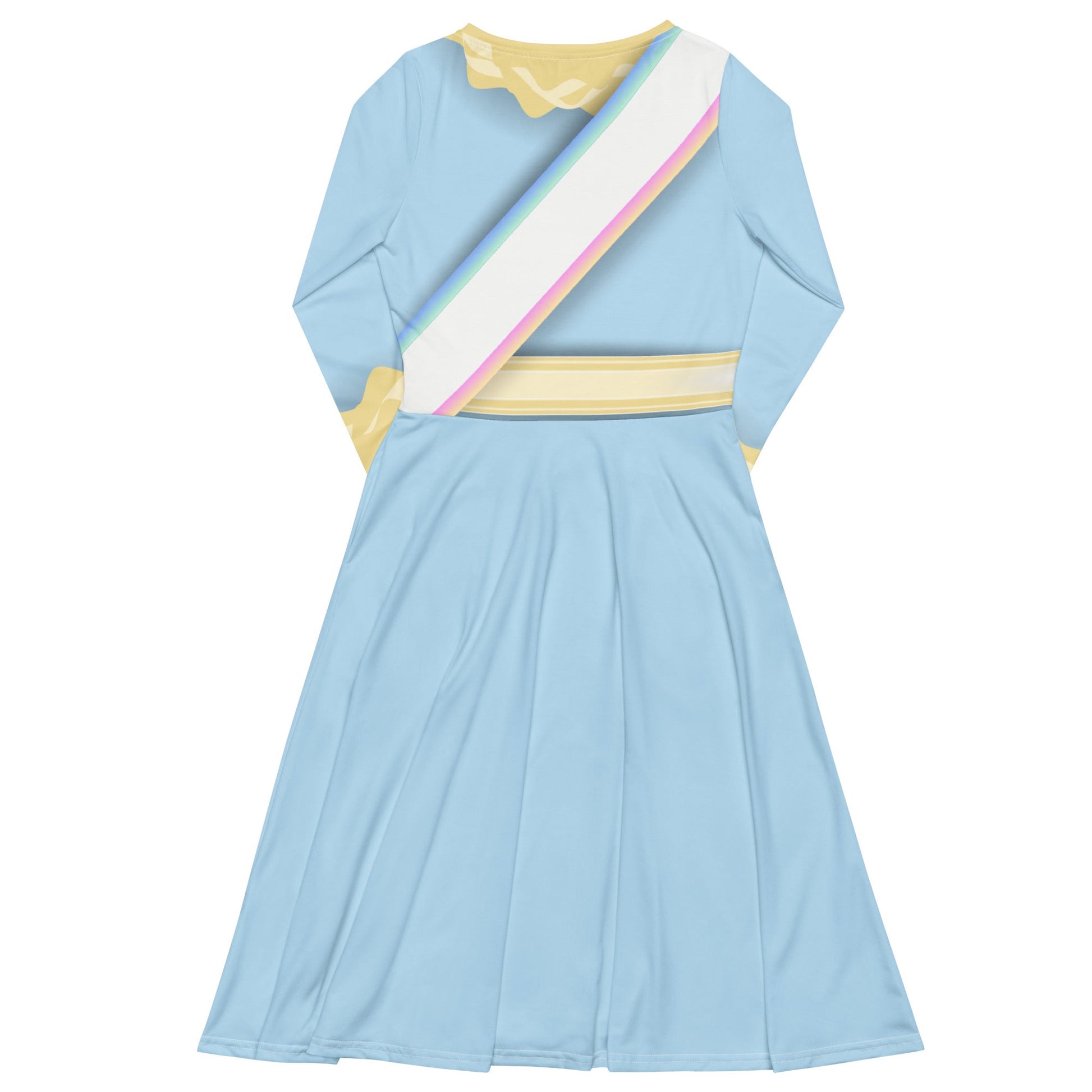 Women's Suffrage long sleeve midi dress- cosplay, bounding, costume active wearboo to youSkater DressLittle Lady Shay Boutique